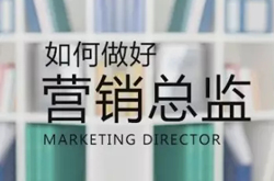 如何做好营销总监?