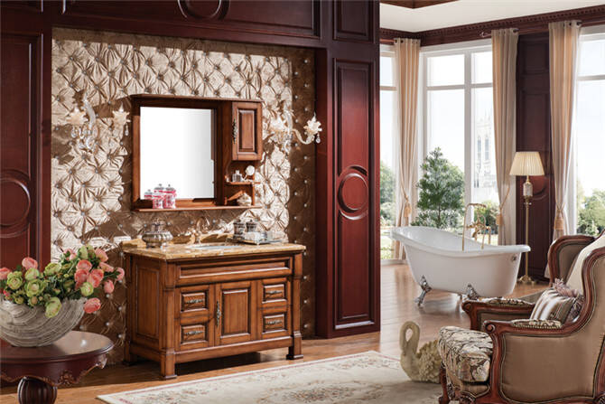 测评阿洛尼浴室柜惠斯勒系列：优雅，是内外兼修的信仰