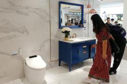 从生活到艺术！恒洁简奢系列浴室柜登陆2018上海国际厨卫展