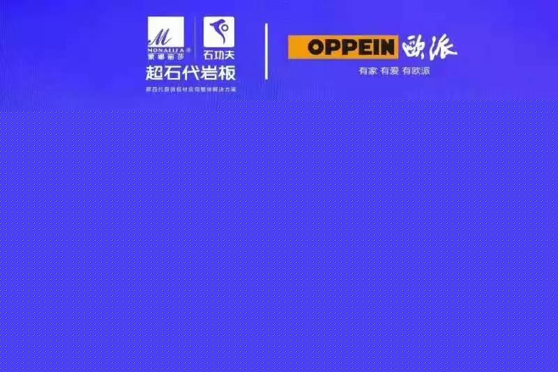 这场岩板“新物种”发布会真是又大又硬气！家居大牌马上现场签约...