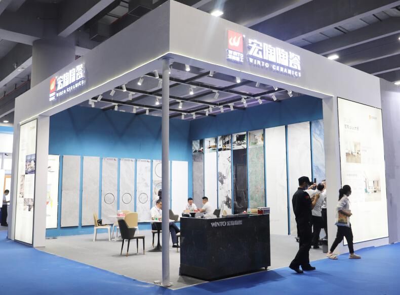 宏陶携新品亮相筑博会，品牌“朋友圈”再度扩容