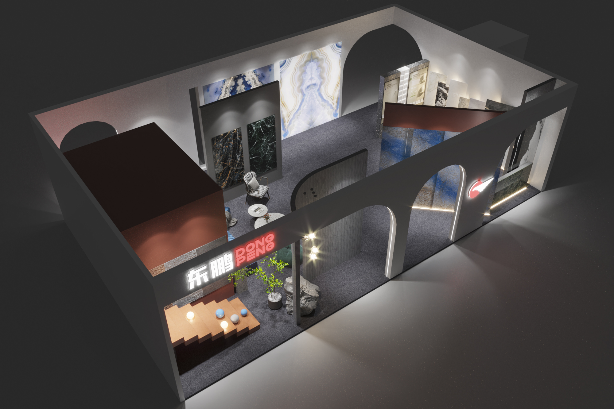 第36届陶博会丨一面科技·一面艺术。东鹏瓷砖即将亮相佛山陶博会，展示科技艺术硬核实力!
